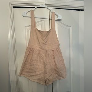 Showpo beige romper. NWT.